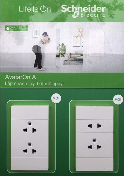 công tắc ổ cắm avatar on A