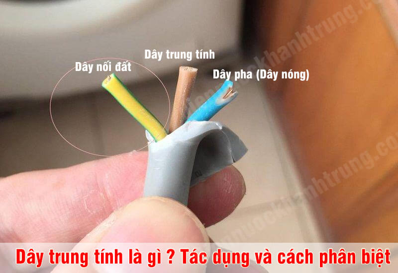Cách phân biệt dây trung tính