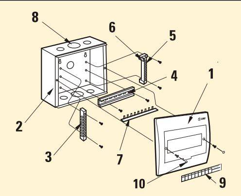 cấu tạo tủ âm tường