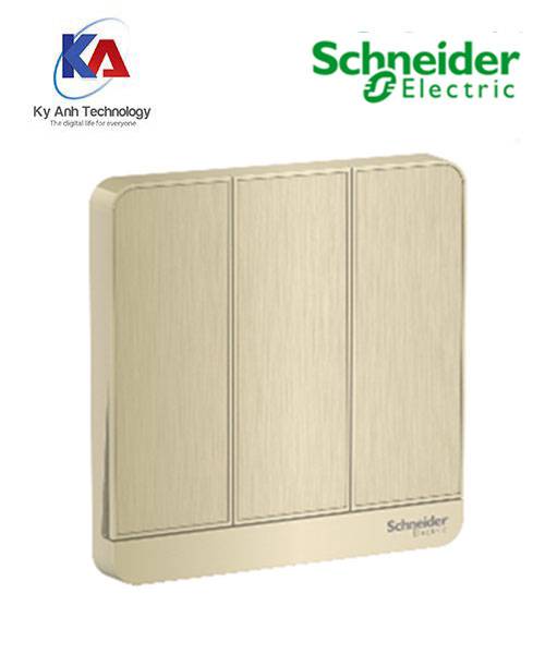 Công tắc ba 1 chiều 16A E8333L1LED_WG_G19 AvatarOn Schneider