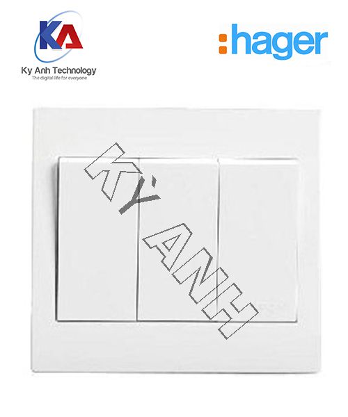 Công tắc ba đảo chiều hager Slylea WXLE132