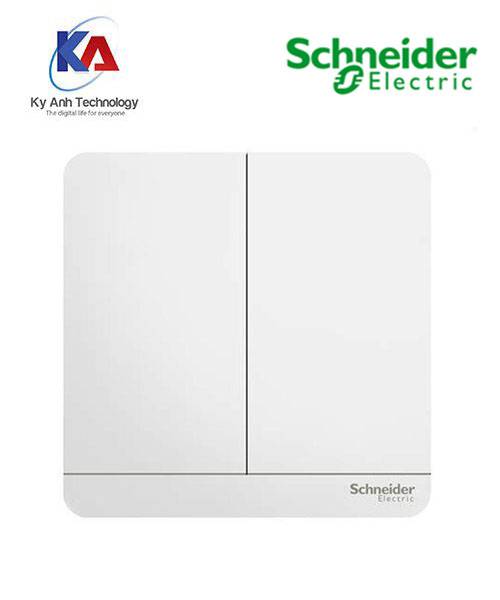 Công tắc đôi 2 chiều 16A E8332L2LED_WE_G19 AvatarOn Schneider