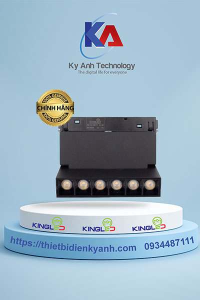 Đèn Ray Nam Châm Chiếu Rọi Âm 6W (VMT-RNC-6SS-CRA-V/TT/T)