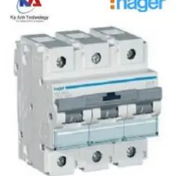 APTOMAT 3 PHA 80A MCB HAGER 10KA HLF380S