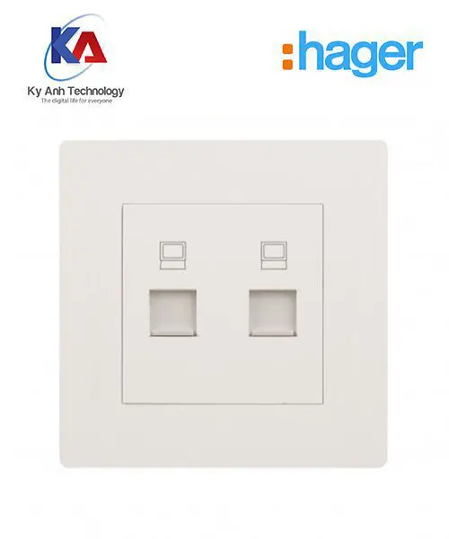 ổ cắm internet đôi hager