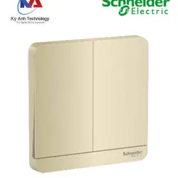 Công tắc đôi 1 chiều 16A E8332L1LED_WG_G19 AvatarOn Schneider