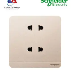 Ổ cắm đôi 2 chấu 10A E83426U2_WG_G19 AvatarOn Schneider