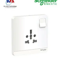 Ổ cắm đơn đa năng 16A E8315TS_WE_G19 AvatarOn Schneider