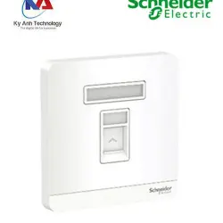 Bộ ổ cắm điện thoại đơn E8331RJS4_WE_G19 AvatarOn Schneider