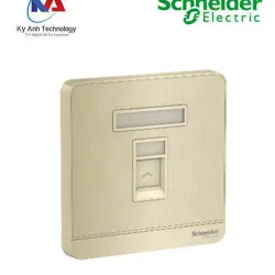Bộ ổ cắm mạng data đơn E8331RJS5_WG_G19 AvatarOn Schneider