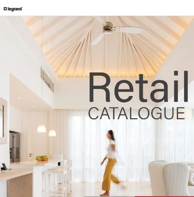 Bìa catalogue bảng giá thiết bị điện Legrand (Retail Catalogue)