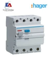 APTOMAT CHỐNG GIẬT 3 PHA 25A RCCB HAGER CD425B