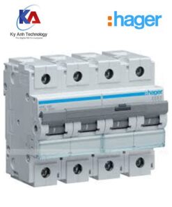 APTOMAT 4 CỰC 80A MCB HAGER 10KA HLF480S