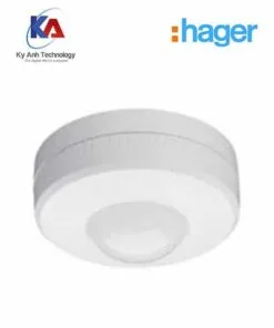 Cảm biến chuyển động gắn trần Hager EE804 màu trắng