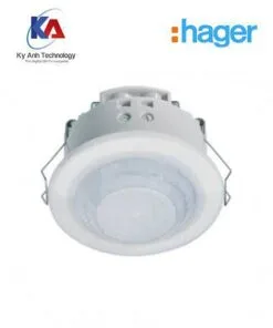 Cảm biến chuyển động âm trần tròn Hager EE805A màu trắng
