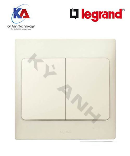 Công tắc đôi 1 chiều Mallia – 281002- Legrand