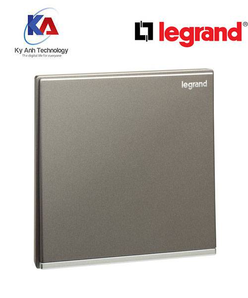 Công tắc đơn nhấn nhả (nút nhấn) Galion Màu Dark silver – 282410-c3