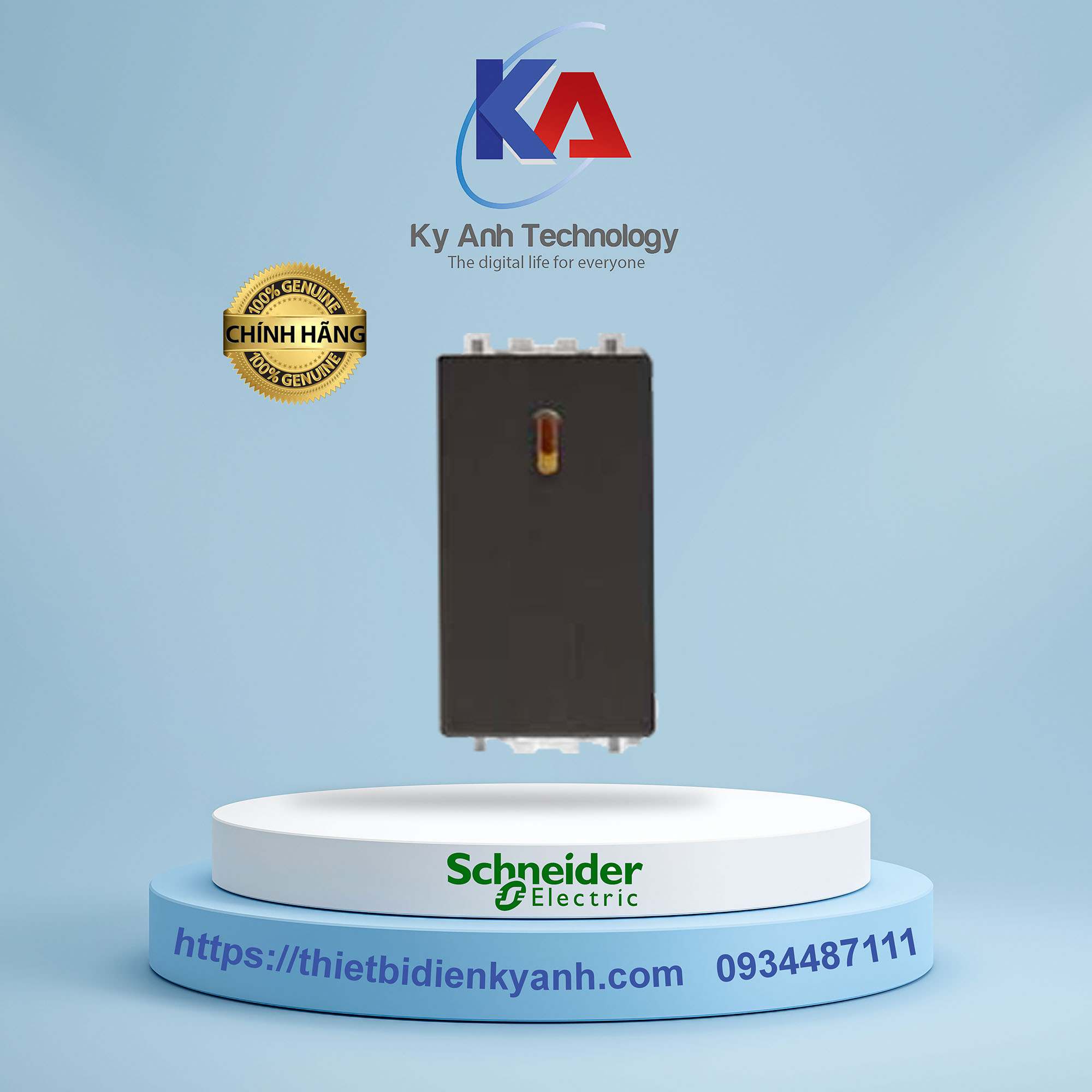 Công tắc 2 chiều size S 8431S_2_BZ_G19 Màu đồng