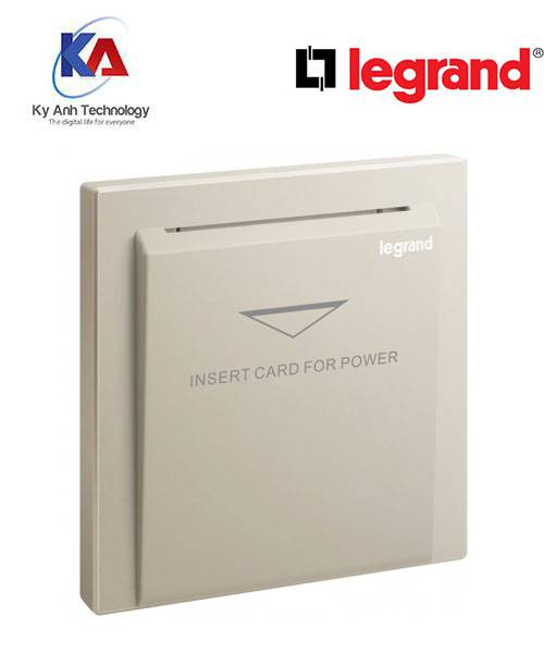 Công tắc thẻ từ 230V Galion Màu champagne – 282415-c2