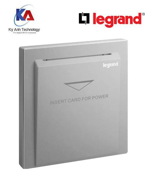 Công tắc thẻ từ RFID Galion Màu Dark silver – 282418-c3