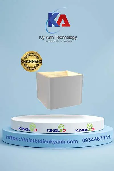 Đèn led gắn tường trong nhà LWA901A-WH Kingled