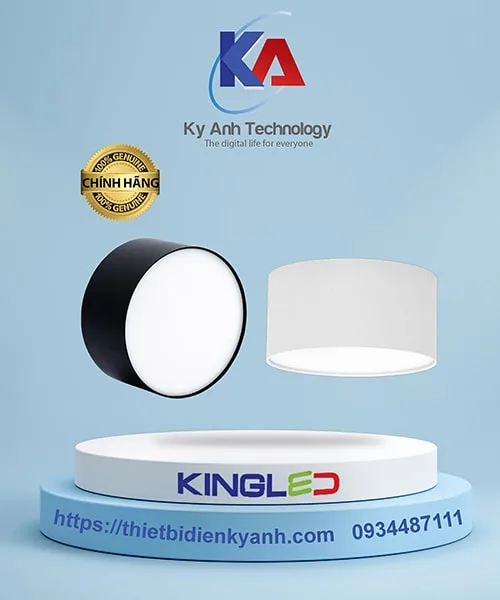Đèn Ống Bơ Tán Quang Agate 12W (OBK-12SS-D115) Kingled