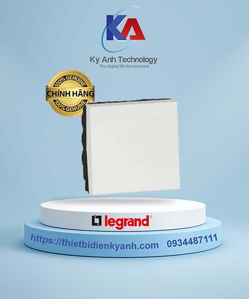 Công tắc 1 chiều 2M màu trắng Legrand Arteor 572034