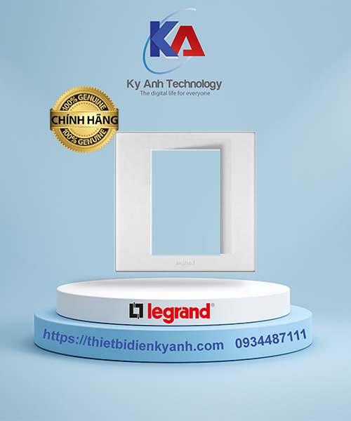 Mặt che vuông nhựa trắng Arteor 3M - 575160