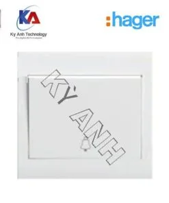 Công tắc đơn 2 cực 20A hager Slylea WXLE2D1 không LED