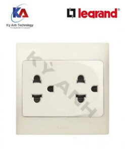 Ổ Cắm đôi 3 chấu Mallia – 281104- Legrand