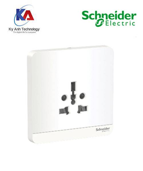 Ổ cắm đơn đa năng 16A E83426TS_WE_G19 AvatarOn Schneider