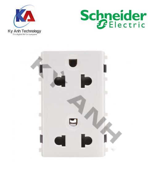 Ổ cắm đôi 3 chấu size L Schneider - Concept 3426UEST2M_G19