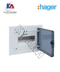 Vỏ tủ điện âm tường cánh nhựa 12 module Hager VF112TM