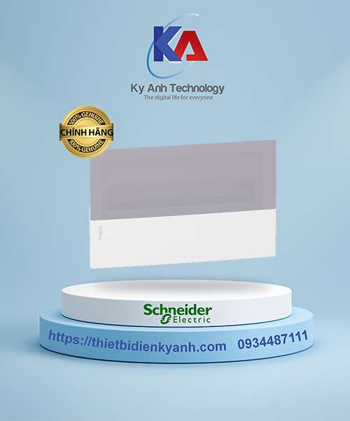 Tủ điện nhựa âm tường 18 module cửa mờ MIP22118T Schneider