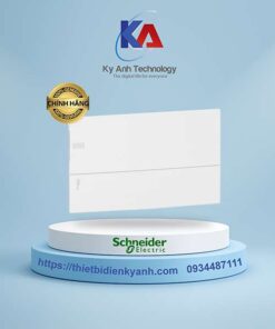 Tủ điện nhựa âm tường 18 module cửa trắng MIP22118 Schneider