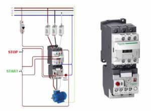 Đấu nối Contactor với động cơ