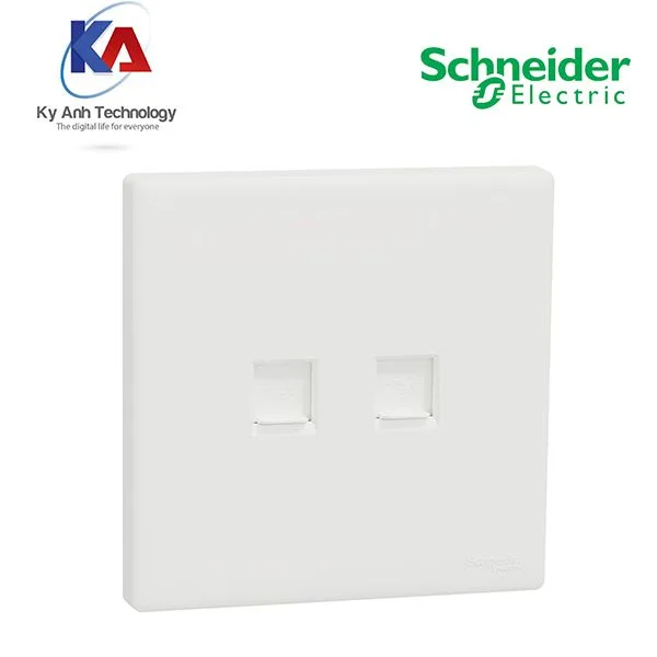 Ổ cắm mạng cat5 đôi Vivace E KBN32RJ5_WE