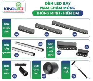 Review đèn ray nam châm KingLED – Có nên mua không? chính hãng - Kỳ Anh Review đèn ray nam châm KingLED – Có nên mua không? - Thiết Bị Điện Kỳ Anh