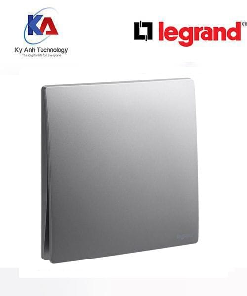 cong-dơn-malia-senses-mau-xam Công tắc đơn 1 chiều Legrand Mallia Senses màu xám bạc