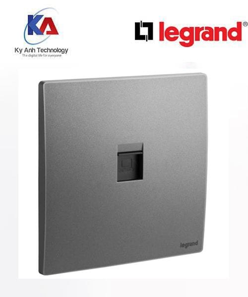 hat-mang-don-malia-senses-mau-xam Hạt ổ cắm mạng đơn (RJ45) Legrand Mallia Senses màu xám