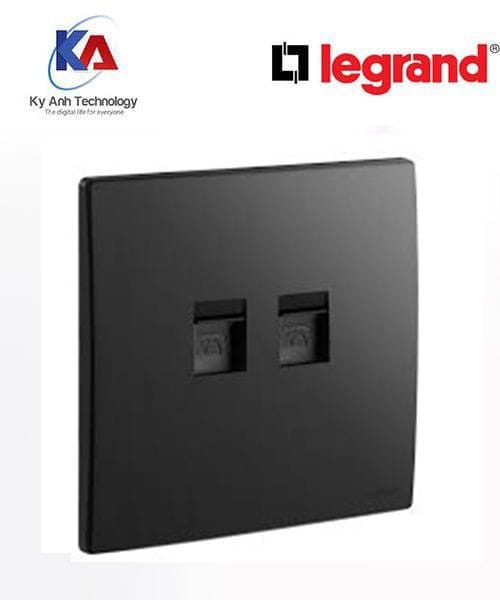 o-cam-mang-doi-malia-senses-mau-den Ổ cắm mạng đôi (2x RJ45) Legrand Mallia Senses màu đen