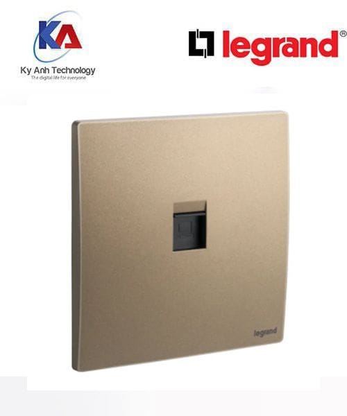 o-cam-mang-don-malia-senses-mau-vang-dong Ổ cắm mạng đơn (RJ45) Legrand Mallia Senses màu vàng đồng