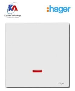 Công tắc 2 cực 20A có đèn LED Hager Desire WGFL2D1N
