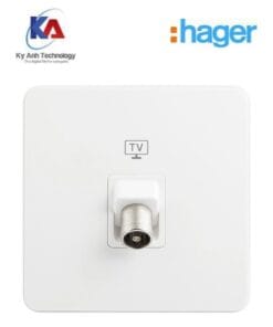 Ổ cắm ti vi đồng trục Hager Dream