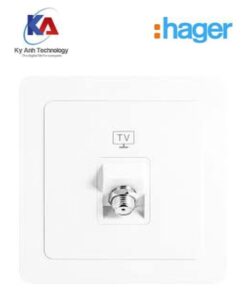 Ổ cắm tivi kiểu F Hager Inspire WGCT1TVF