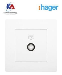 Ổ cắm ti vi kiểu F Hager Dream