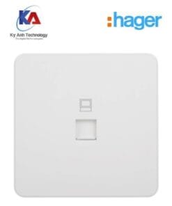 Ổ cắm mạng đơn RJ45 Hager Dream